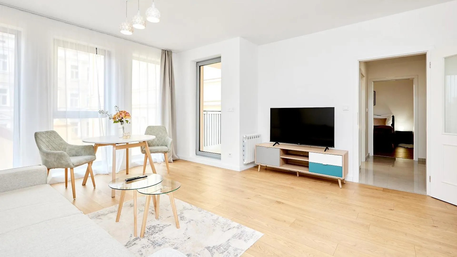 Azure - Cozy City Center Apartment With Balcony Prague Czech Republic